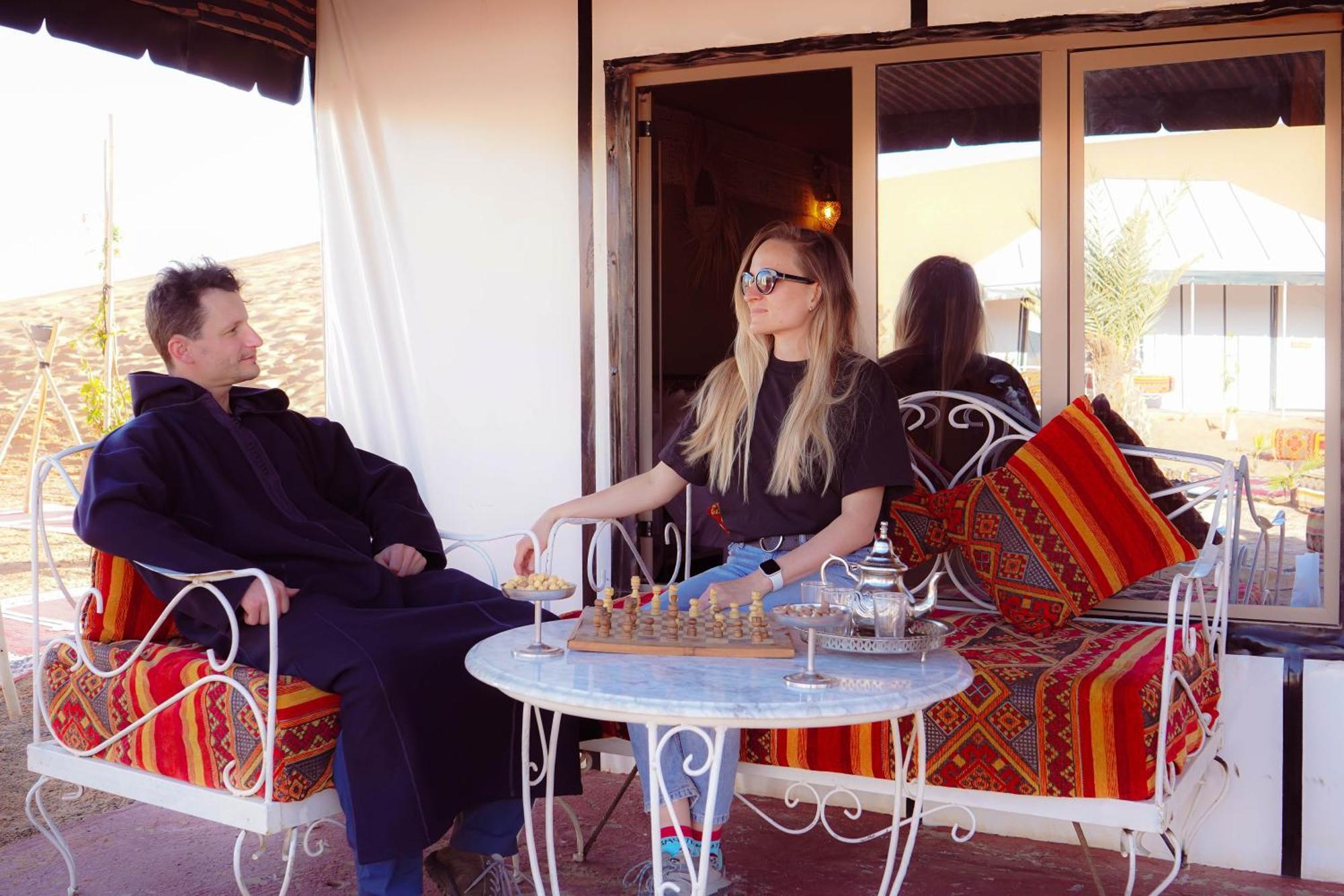 Hassan Luxury Camp Мерцуга Екстериор снимка